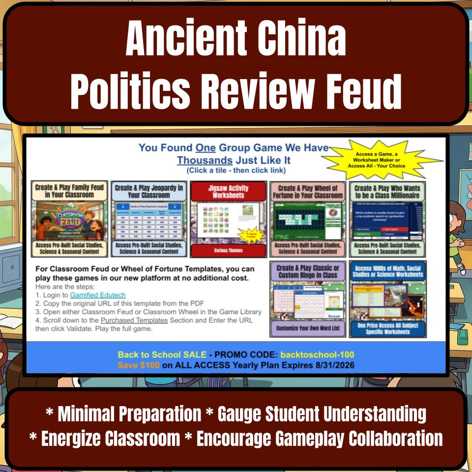 Ancient China Politics Review Feud CF0059