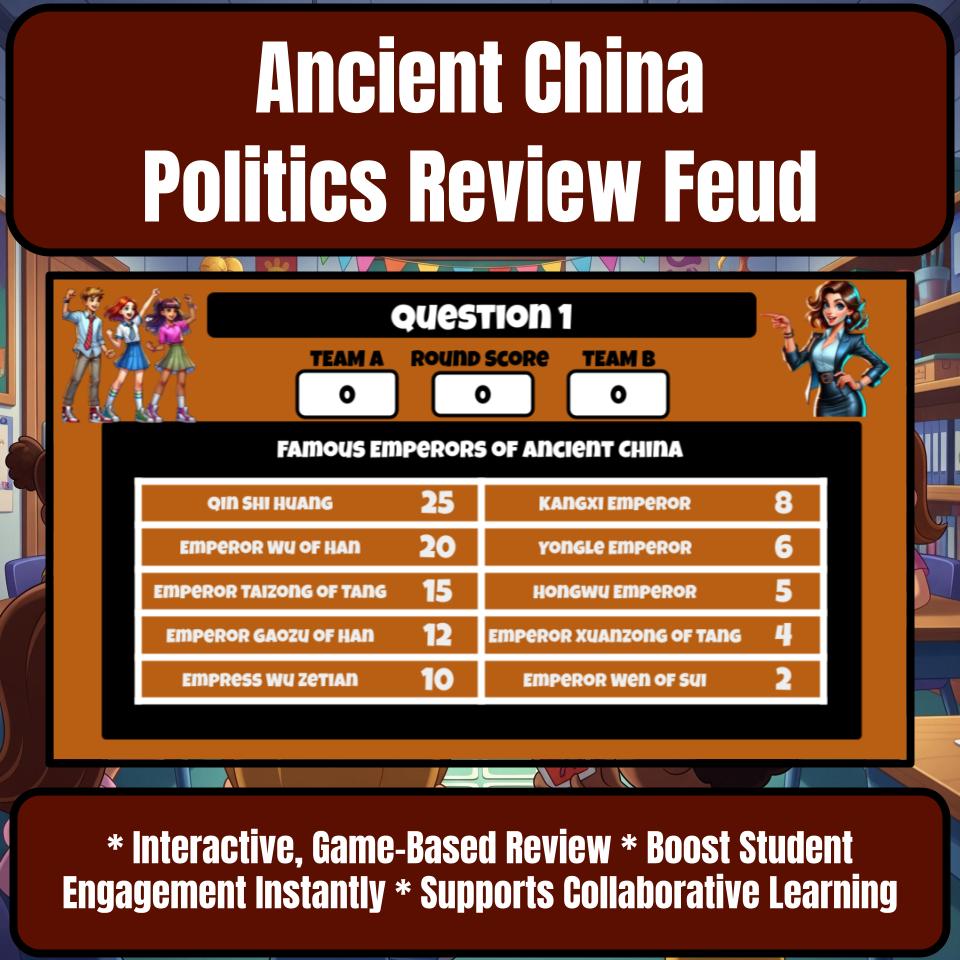 Ancient China Politics Review Feud CF0059