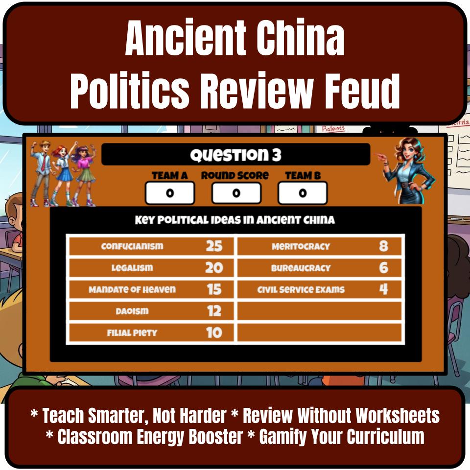 Ancient China Politics Review Feud CF0059