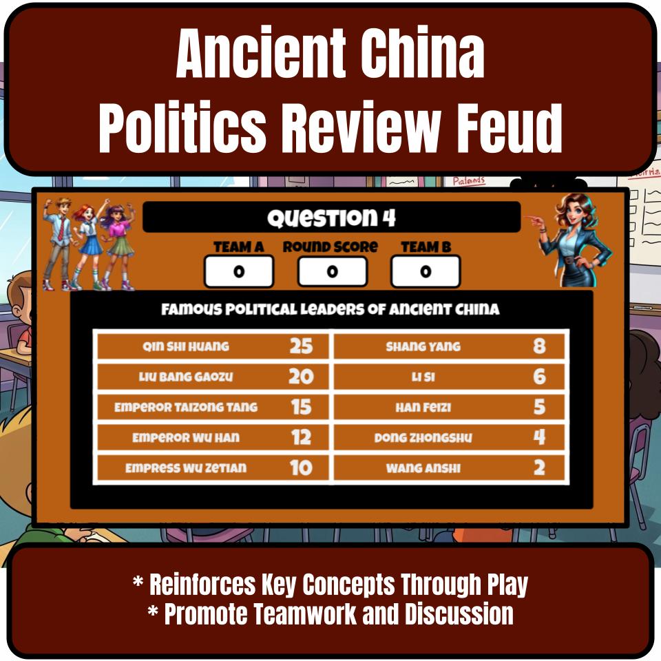 Ancient China Politics Review Feud CF0059