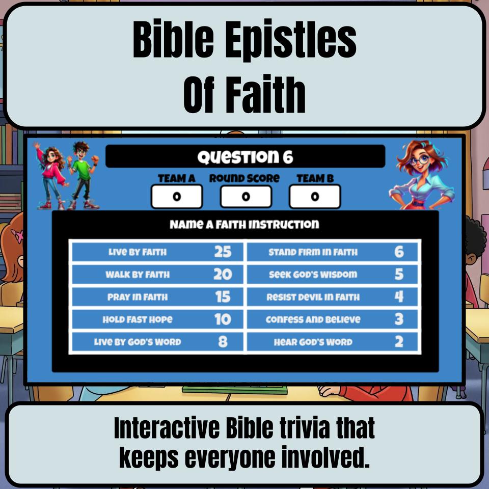 Bible Epistles Of Faith Feud Review BF0006