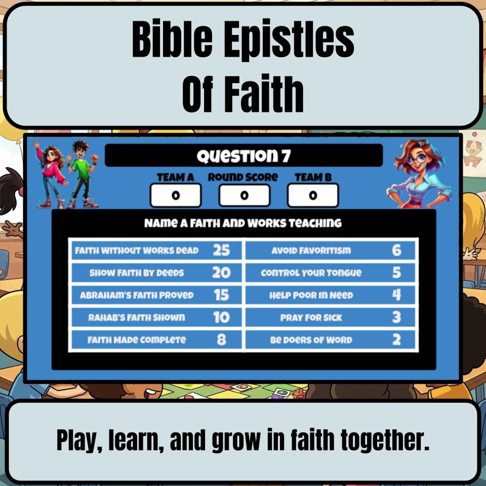 Bible Epistles Of Faith Feud Review BF0006