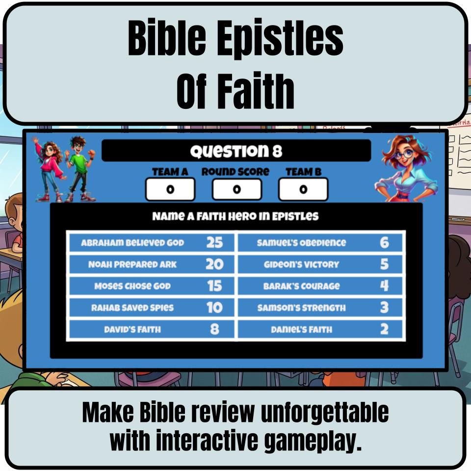 Bible Epistles Of Faith Feud Review BF0006