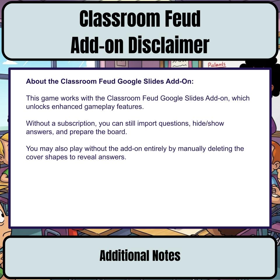 Maryland Social Studies Family Feud Review Game CF0006