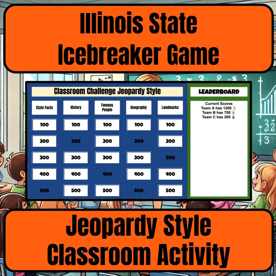 State of Illinois Jeopardy Game I0006