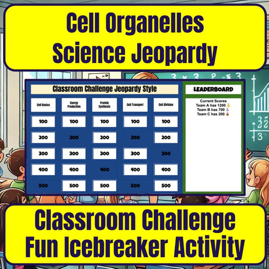 Cell Organelles Jeopardy Science I0006