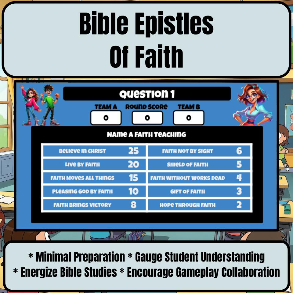 Bible Epistles Of Faith Feud Review BF0006