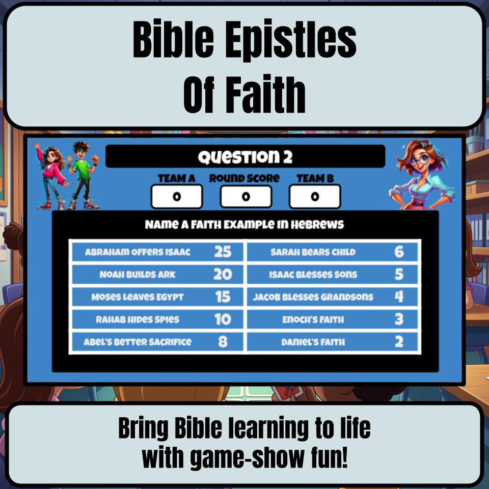 Bible Epistles Of Faith Feud Review BF0006