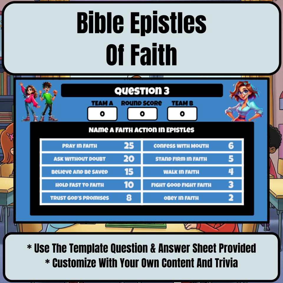 Bible Epistles Of Faith Feud Review BF0006