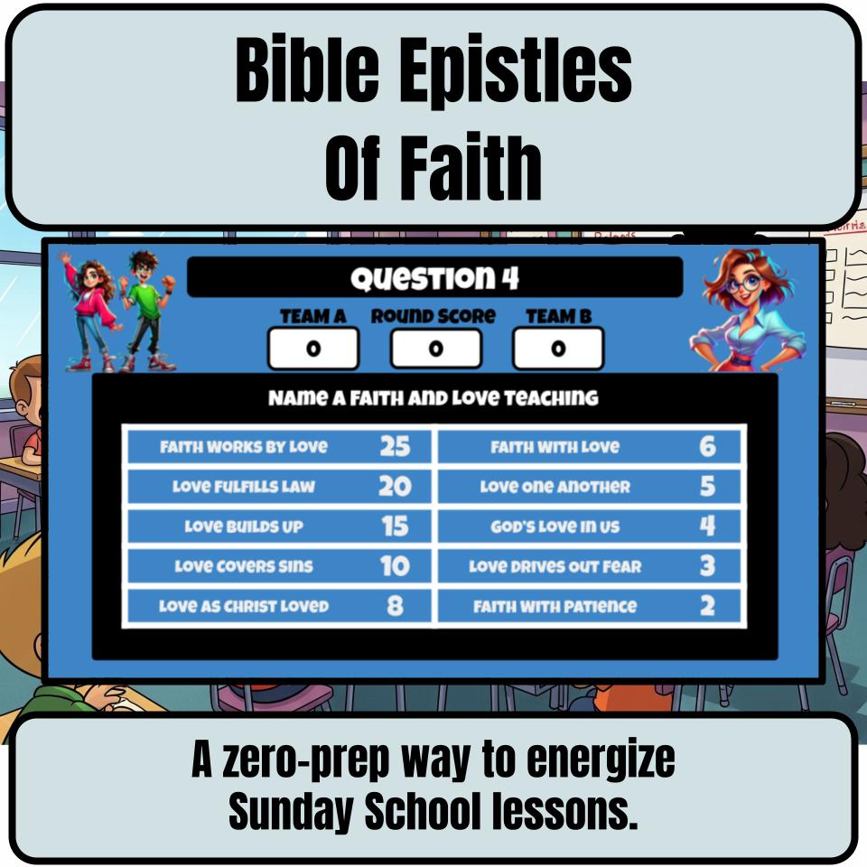 Bible Epistles Of Faith Feud Review BF0006