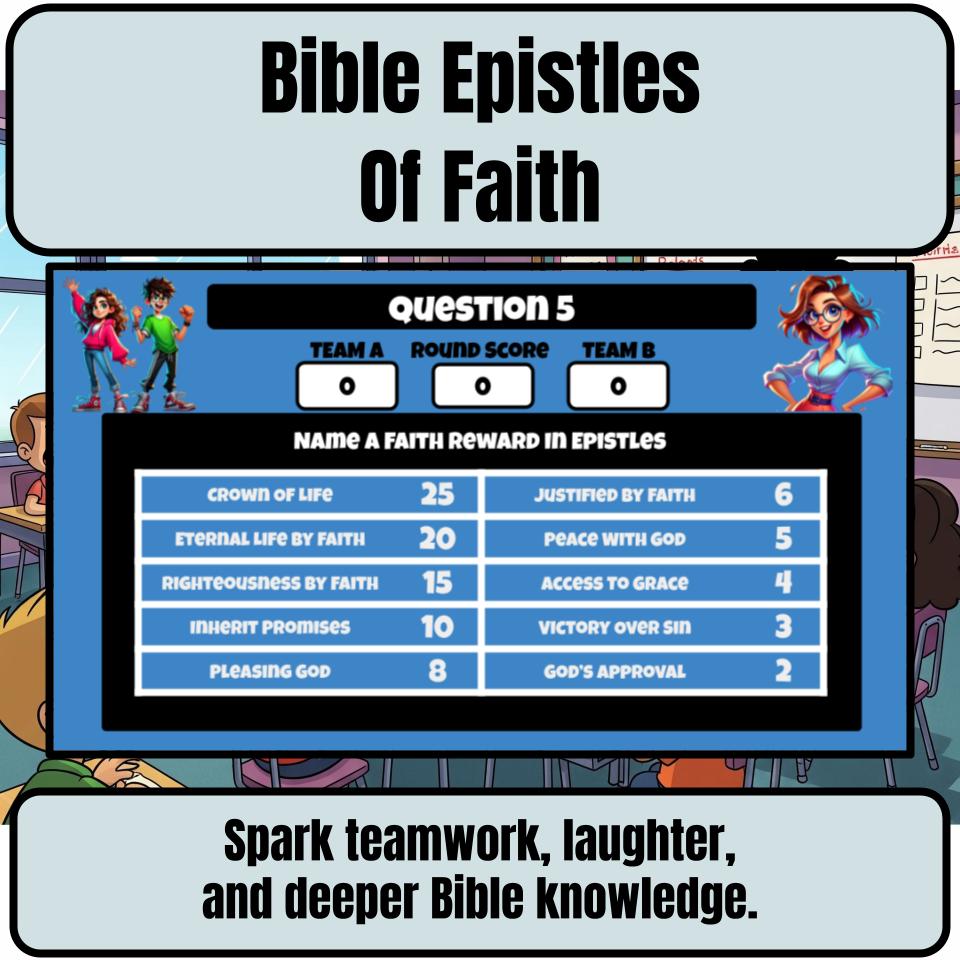 Bible Epistles Of Faith Feud Review BF0006