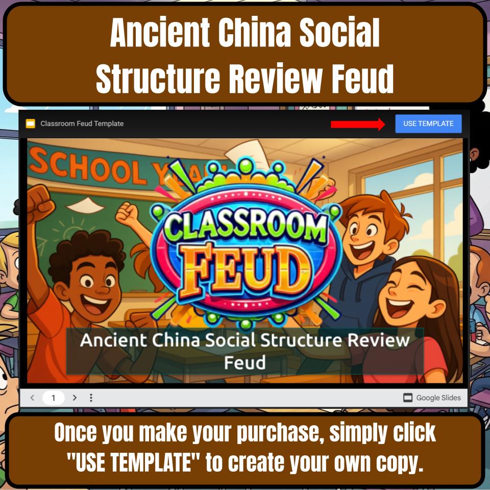 Ancient China Social Structure Review Feud CF0061