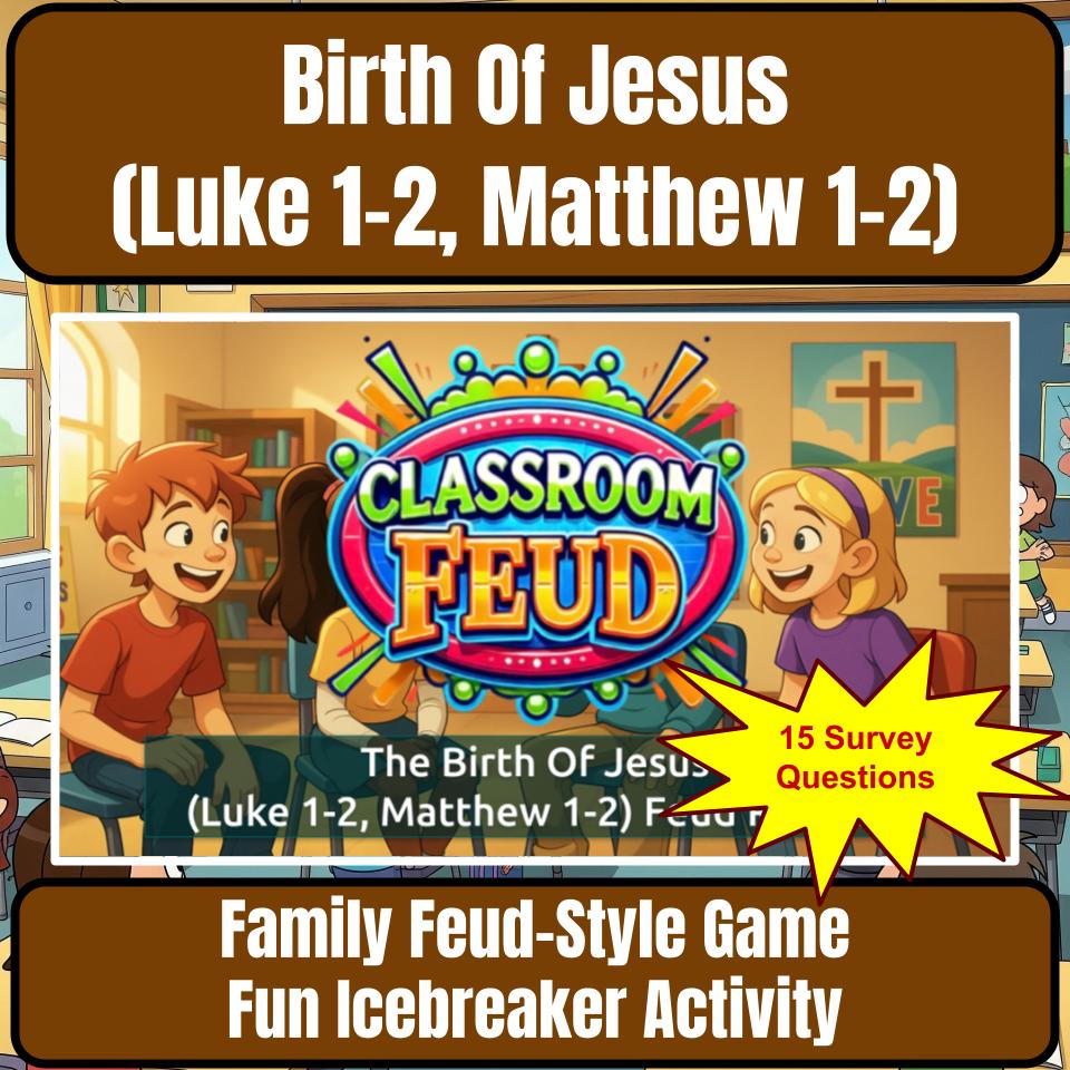 The Birth Of Jesus (Luke 1-2, Matthew 1-2) Feud Review BF0061