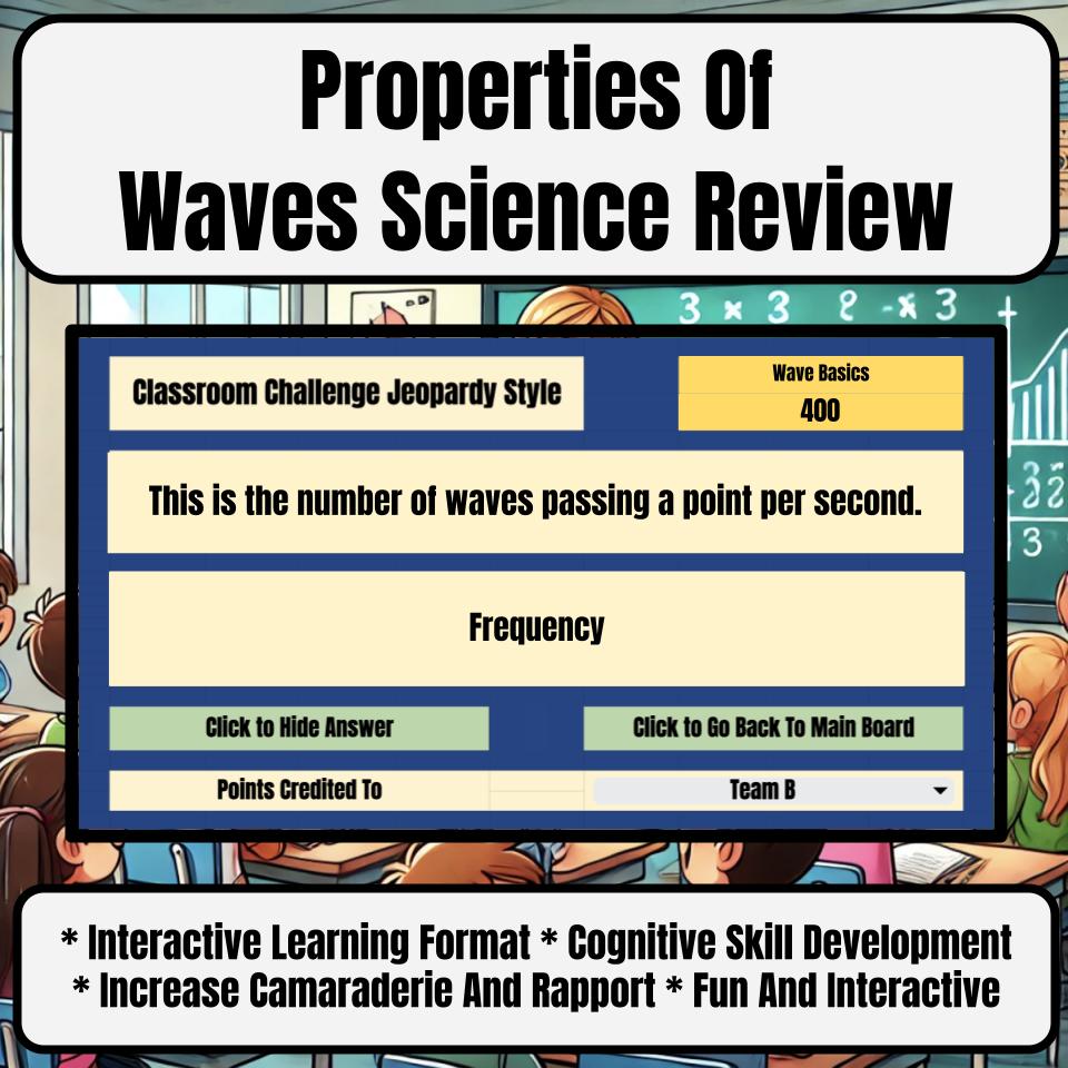 Properties Of Waves Jeopardy Science Review I0061