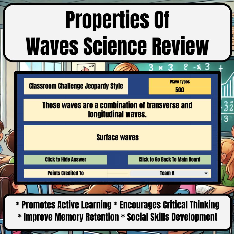 Properties Of Waves Jeopardy Science Review I0061
