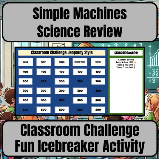 Simple Machines Jeopardy Science Review I0063