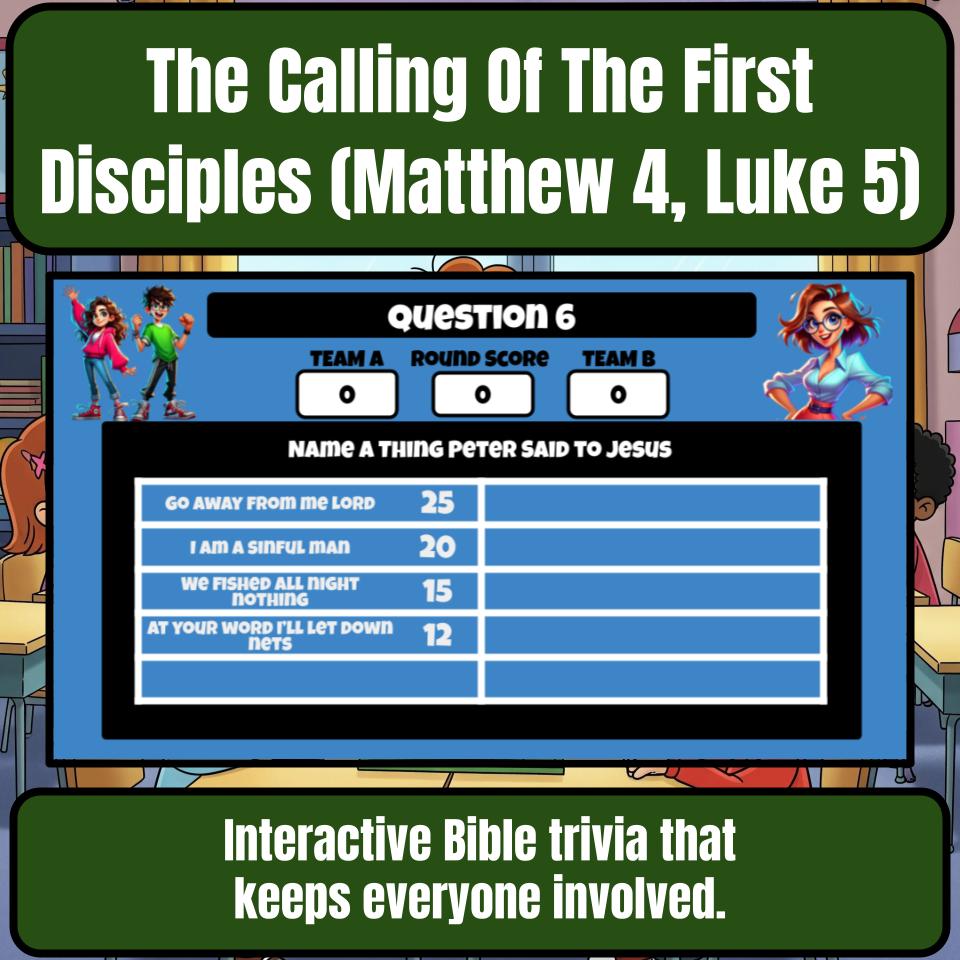 The Calling Of The First Disciples (Matthew 4, Luke 5) Feud Review BF0063