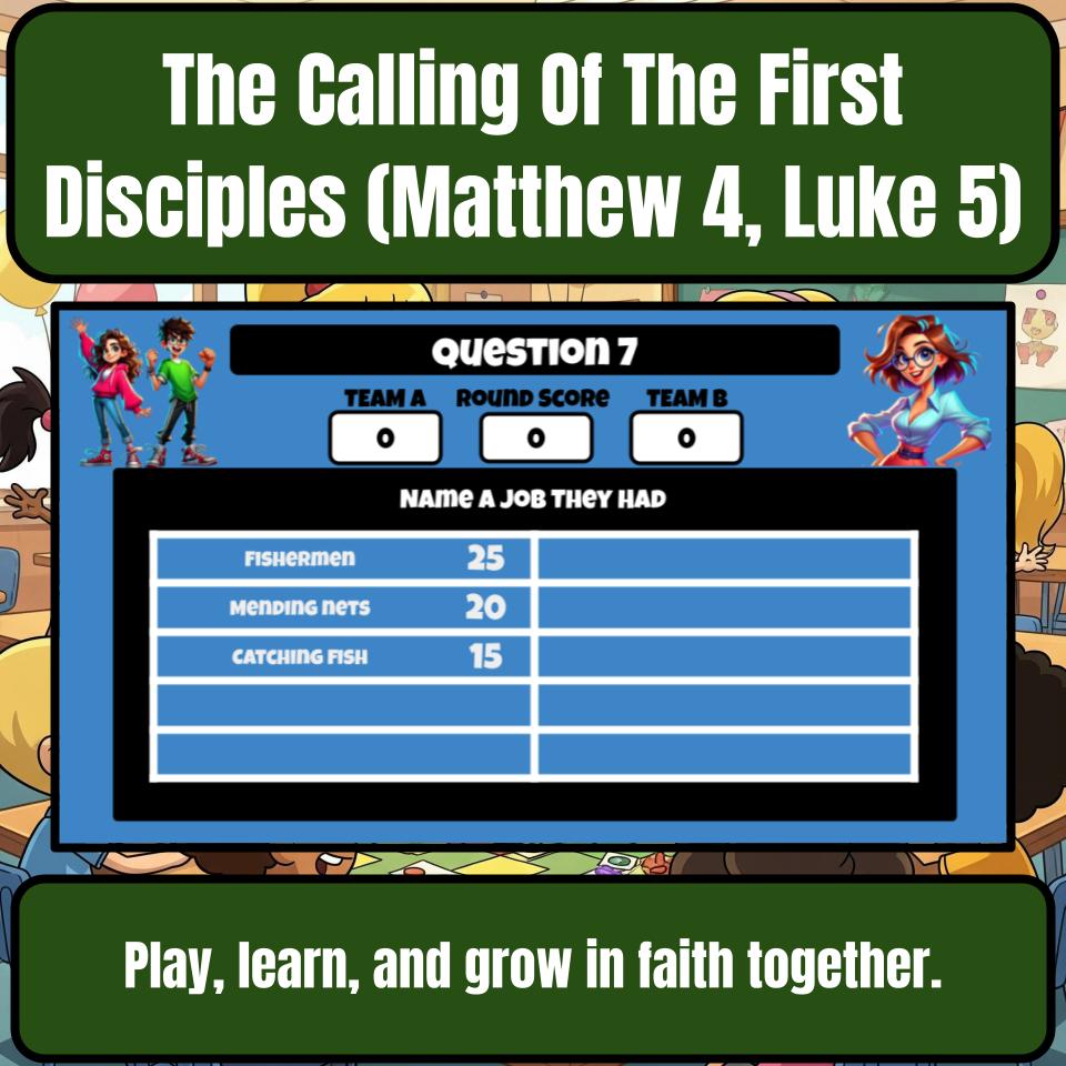 The Calling Of The First Disciples (Matthew 4, Luke 5) Feud Review BF0063