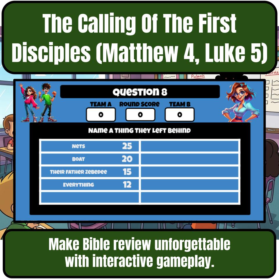 The Calling Of The First Disciples (Matthew 4, Luke 5) Feud Review BF0063