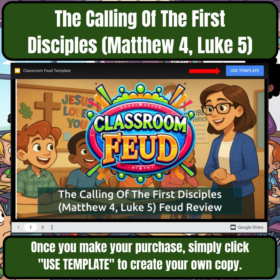 The Calling Of The First Disciples (Matthew 4, Luke 5) Feud Review BF0063