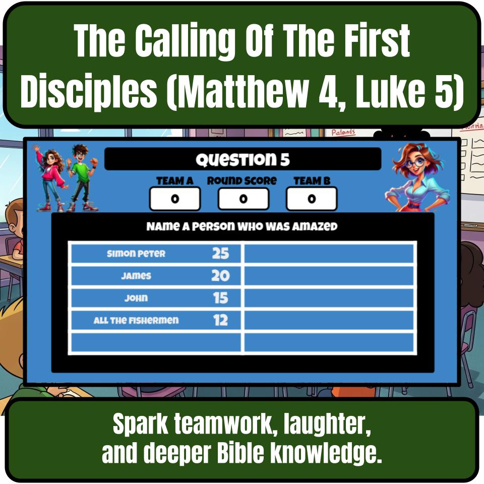 The Calling Of The First Disciples (Matthew 4, Luke 5) Feud Review BF0063