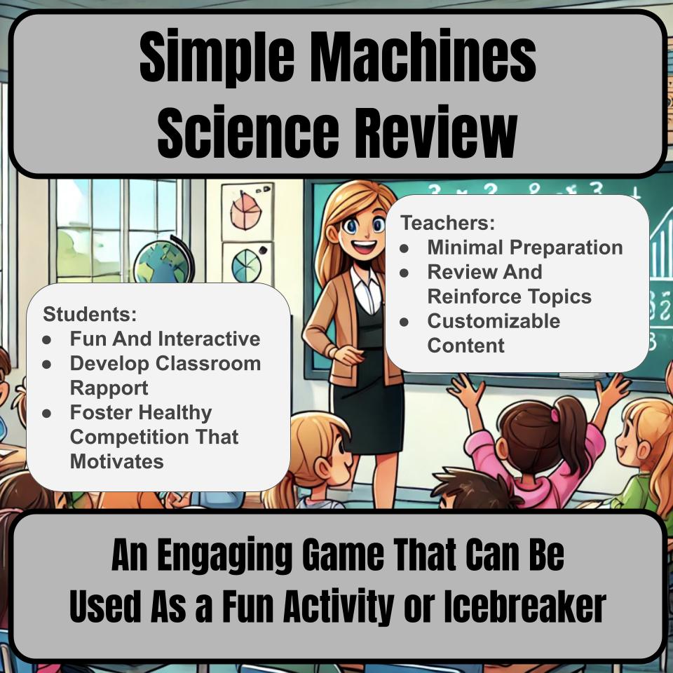 Simple Machines Jeopardy Science Review I0063