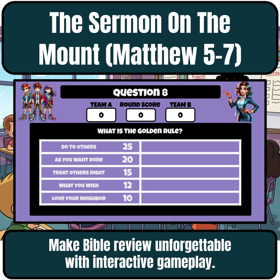 The Sermon On The Mount (Matthew 5–7) Feud Review BF0064