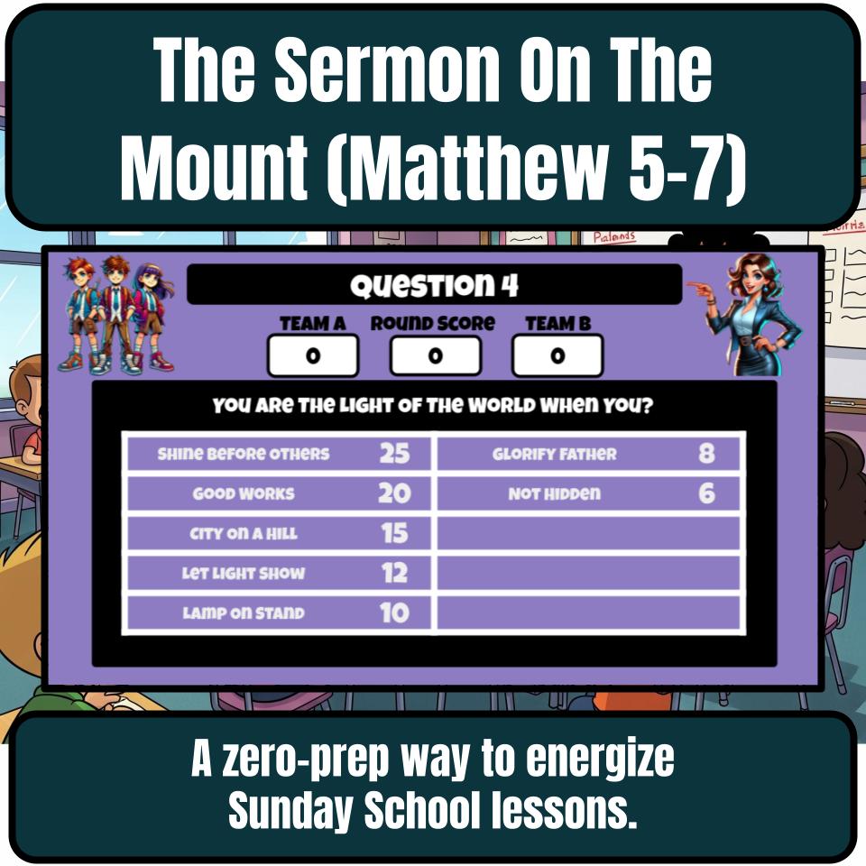 The Sermon On The Mount (Matthew 5–7) Feud Review BF0064