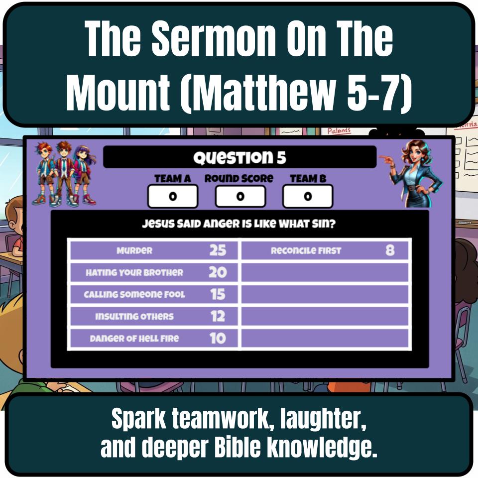 The Sermon On The Mount (Matthew 5–7) Feud Review BF0064
