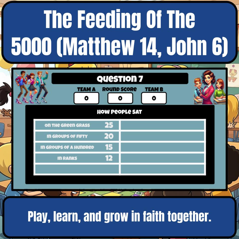 The Feeding Of The 5,000 (Matthew 14, John 6) Feud Review BF0065