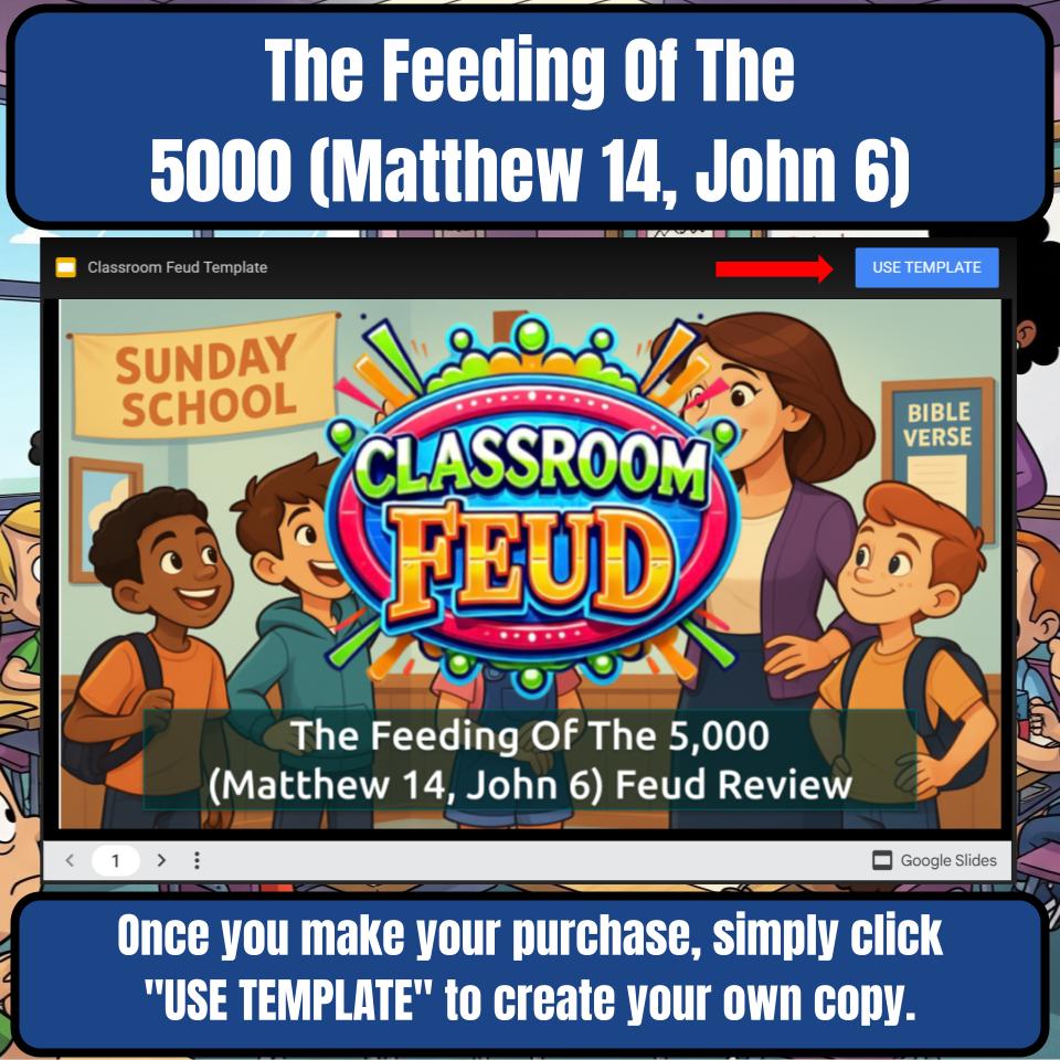 The Feeding Of The 5,000 (Matthew 14, John 6) Feud Review BF0065