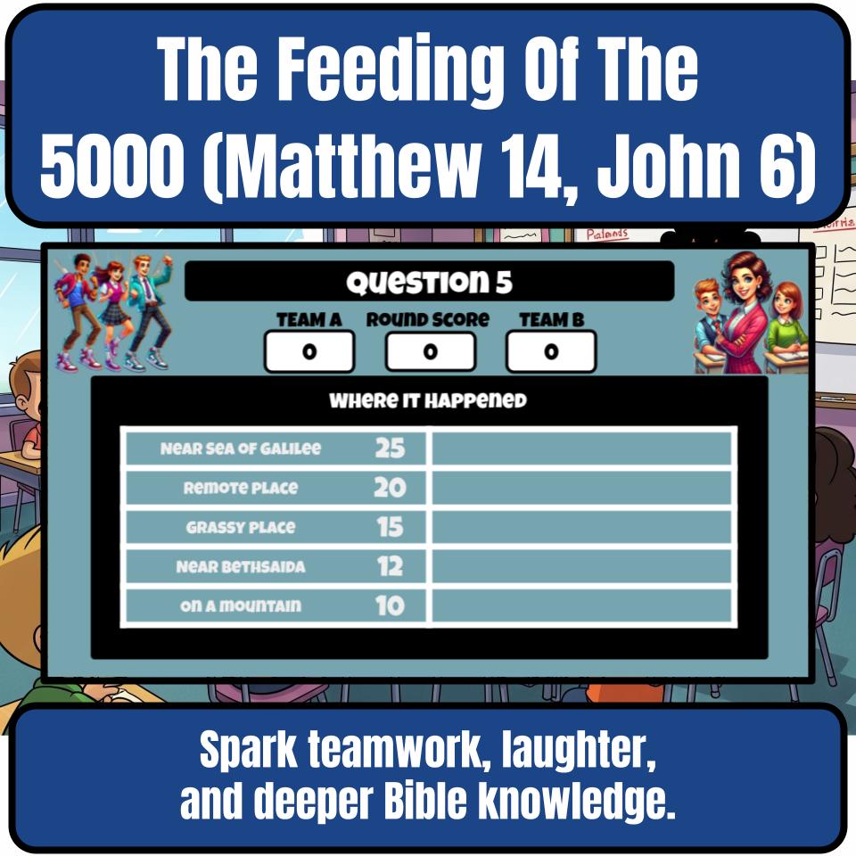 The Feeding Of The 5,000 (Matthew 14, John 6) Feud Review BF0065