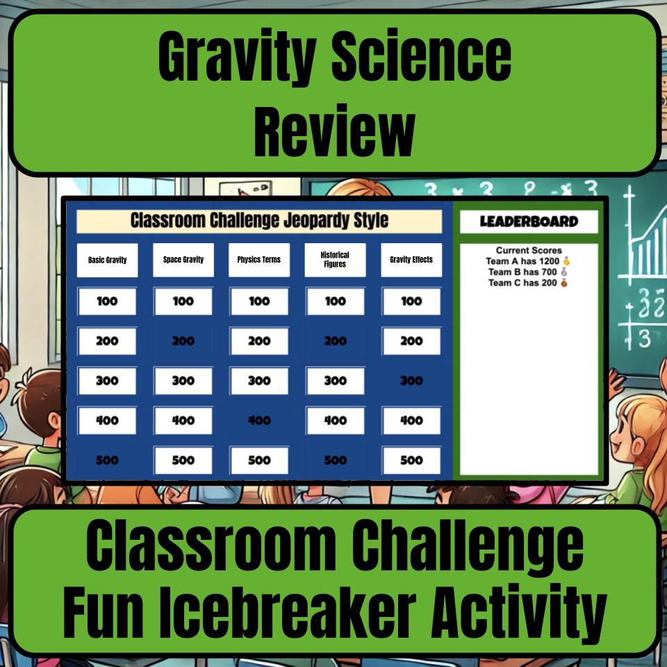 Gravity Jeopardy Science Review I0067