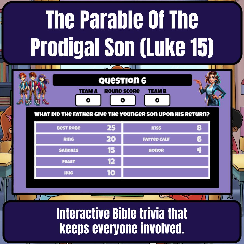 The Parable Of The Prodigal Son (Luke 15) Feud Review BF0067