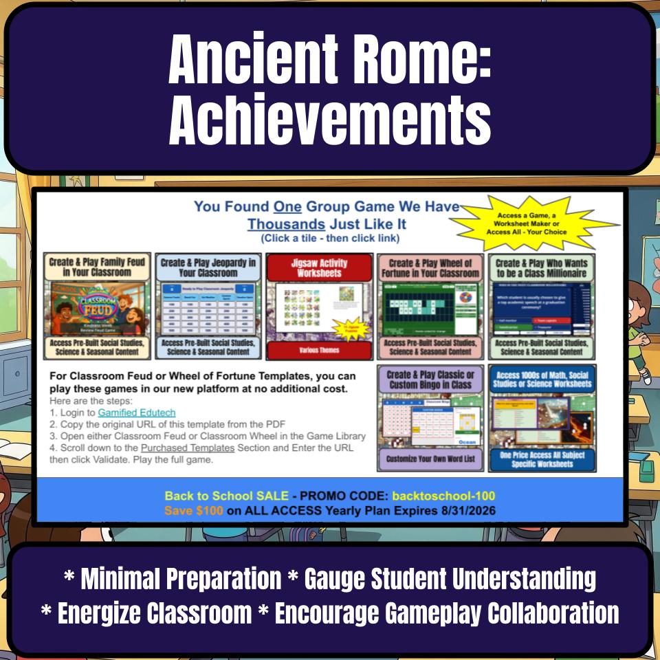 Ancient Rome: Achievements Review Feud CF0067