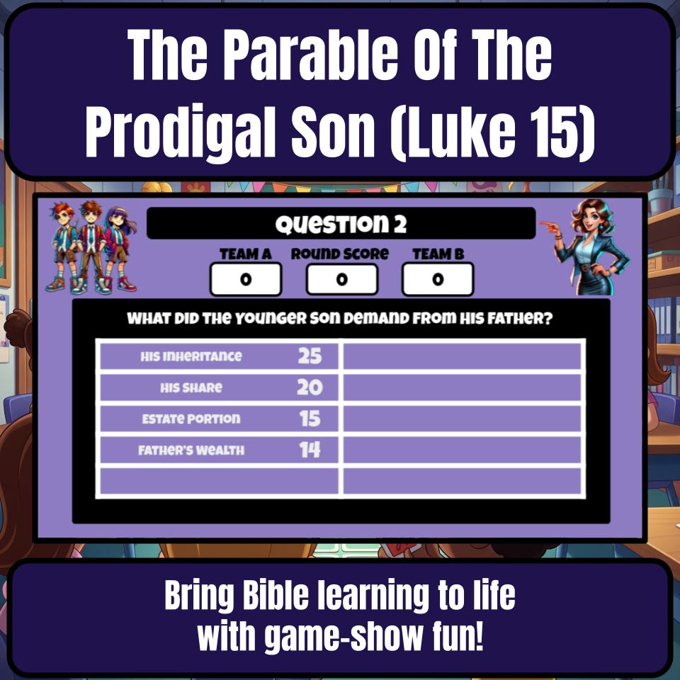 The Parable Of The Prodigal Son (Luke 15) Feud Review BF0067