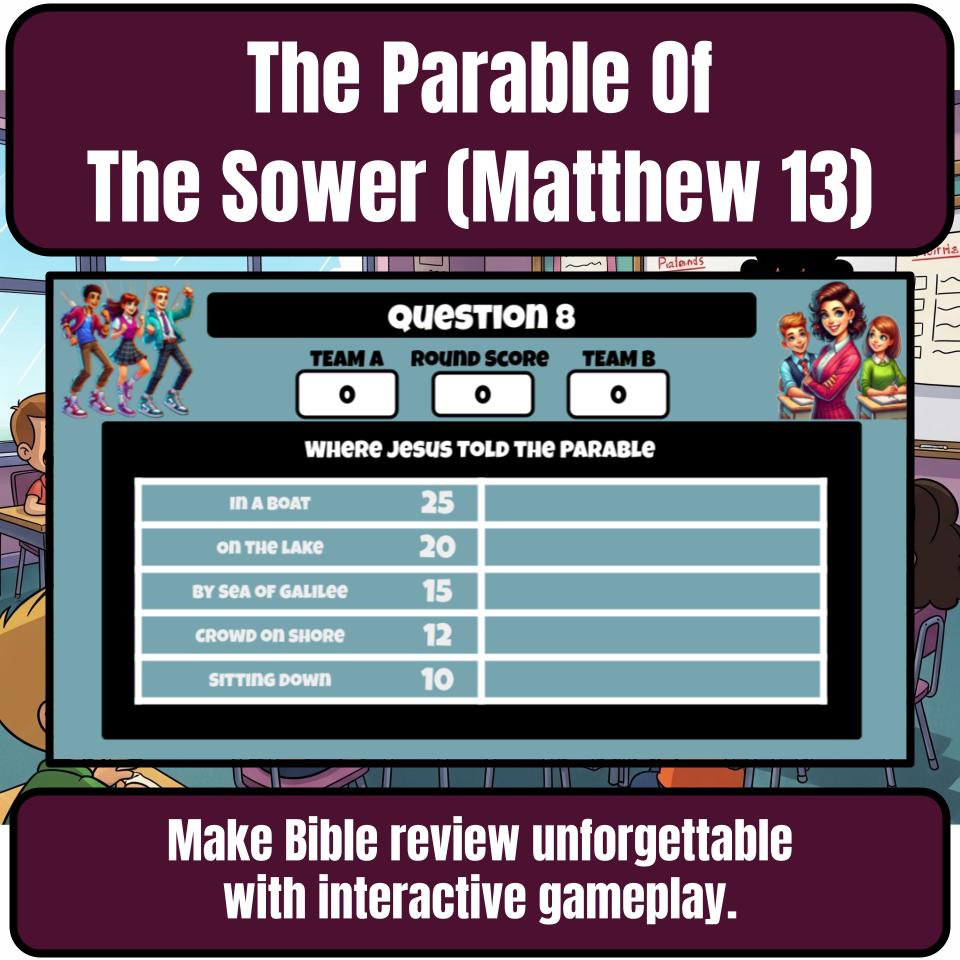 The Parable Of The Sower (Matthew 13) Feud Review BF0068
