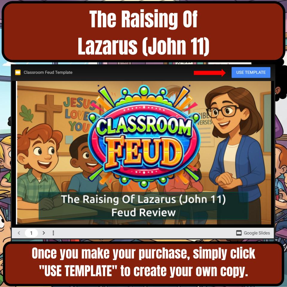 The Raising Of Lazarus (John 11) Feud Review BF0069