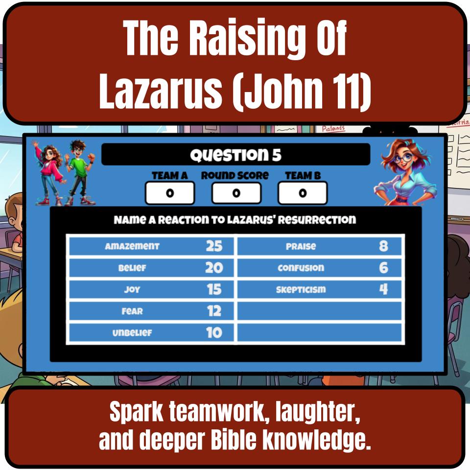 The Raising Of Lazarus (John 11) Feud Review BF0069
