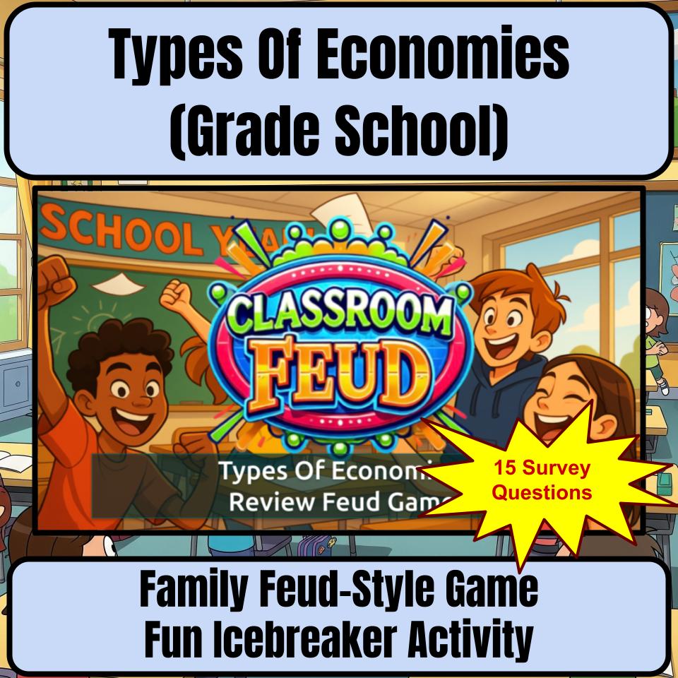 Types Of Economies (Grade School) Review Feud CF0007