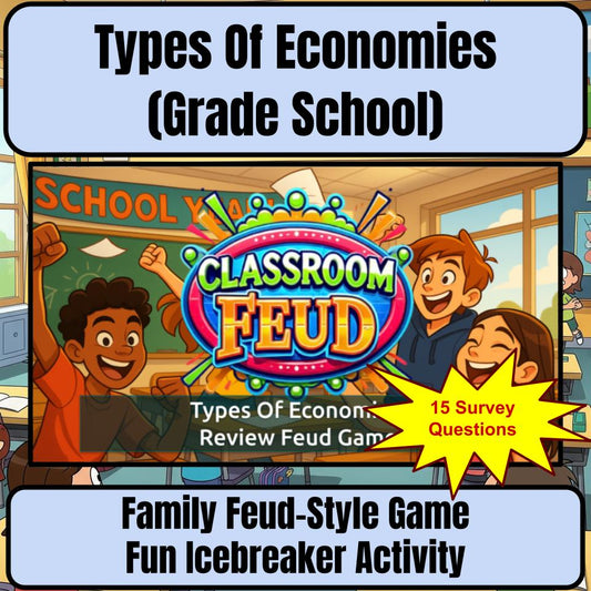 Types Of Economies (Grade School) Review Feud CF0007