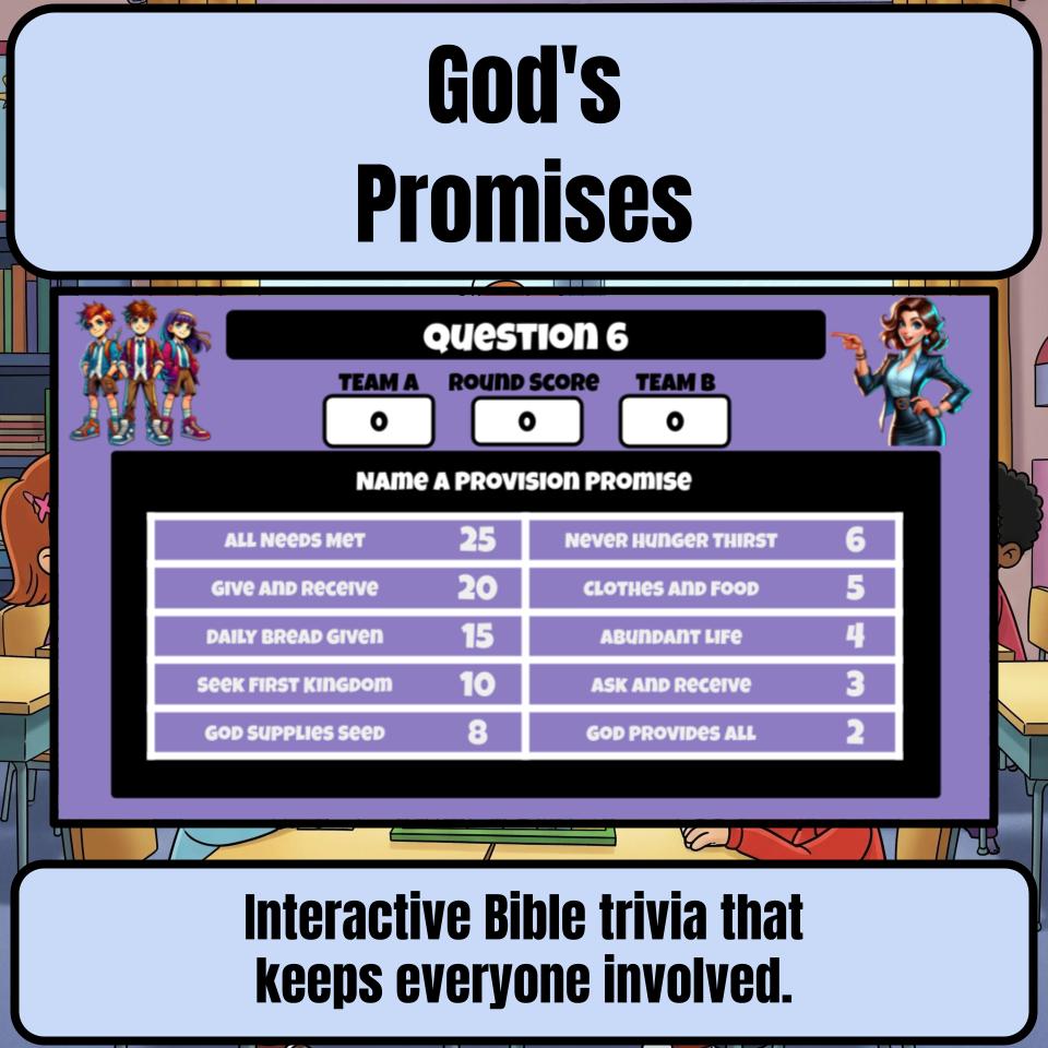 God's Promises Feud Review BF0007