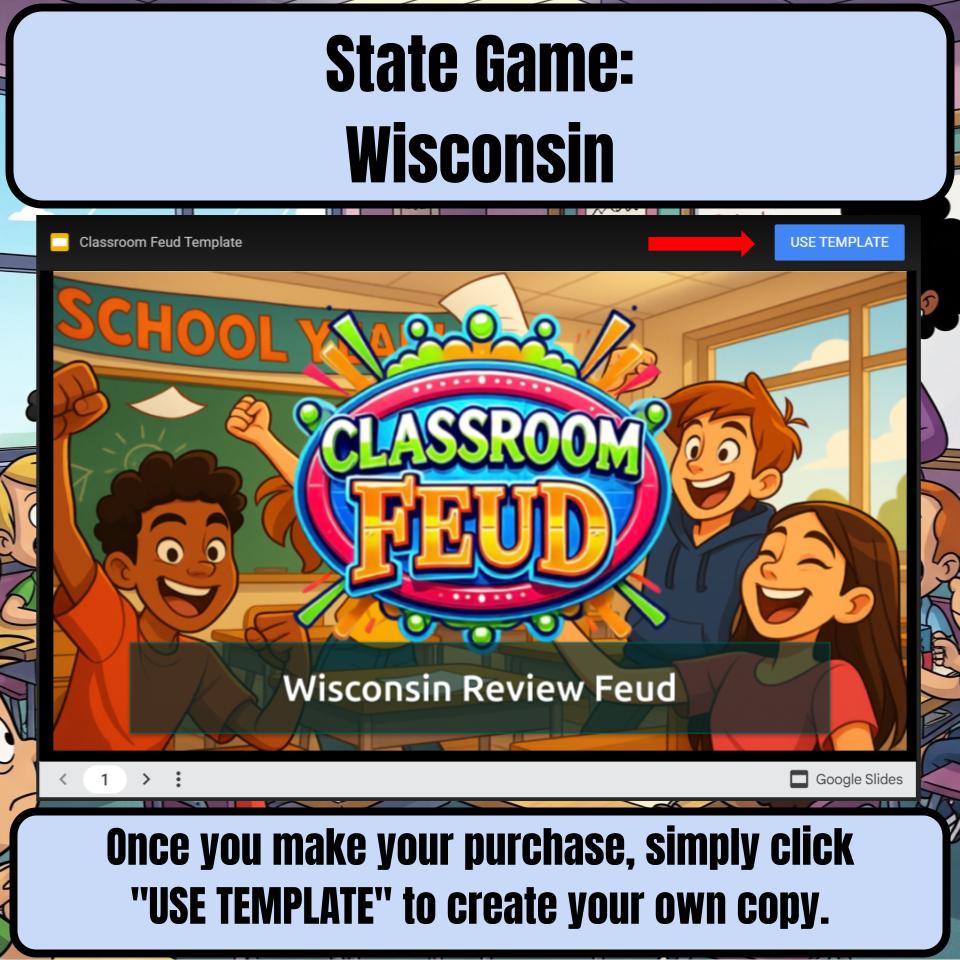 Wisconsin Social Studies Family Feud Review Game CF0007