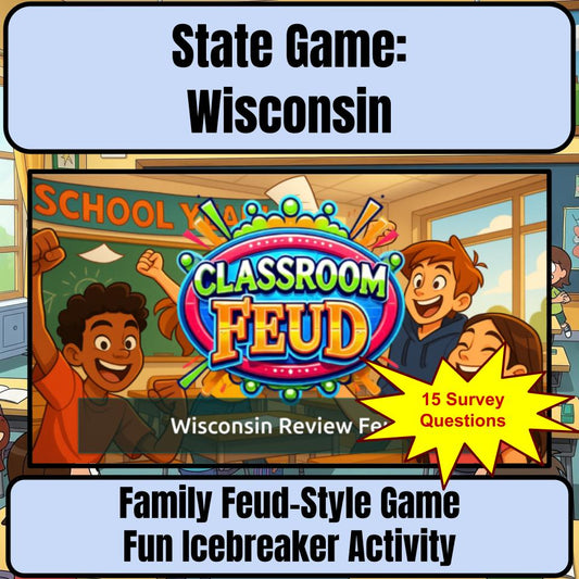 Wisconsin Social Studies Family Feud Review Game CF0007