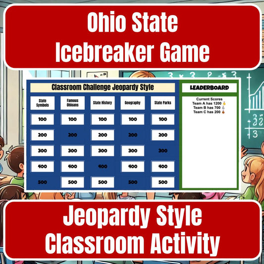 State of Ohio Jeopardy Game I0007