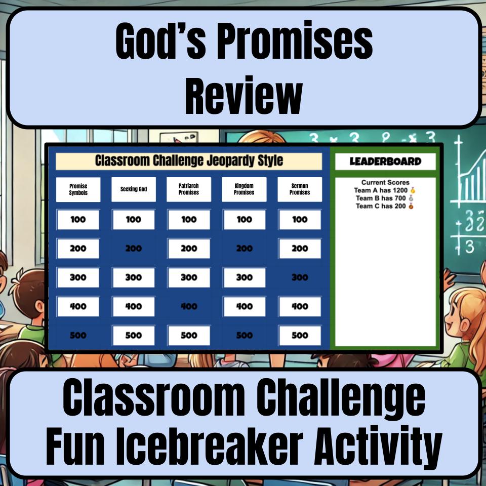 Gods Promises Jeopardy Bible B0007