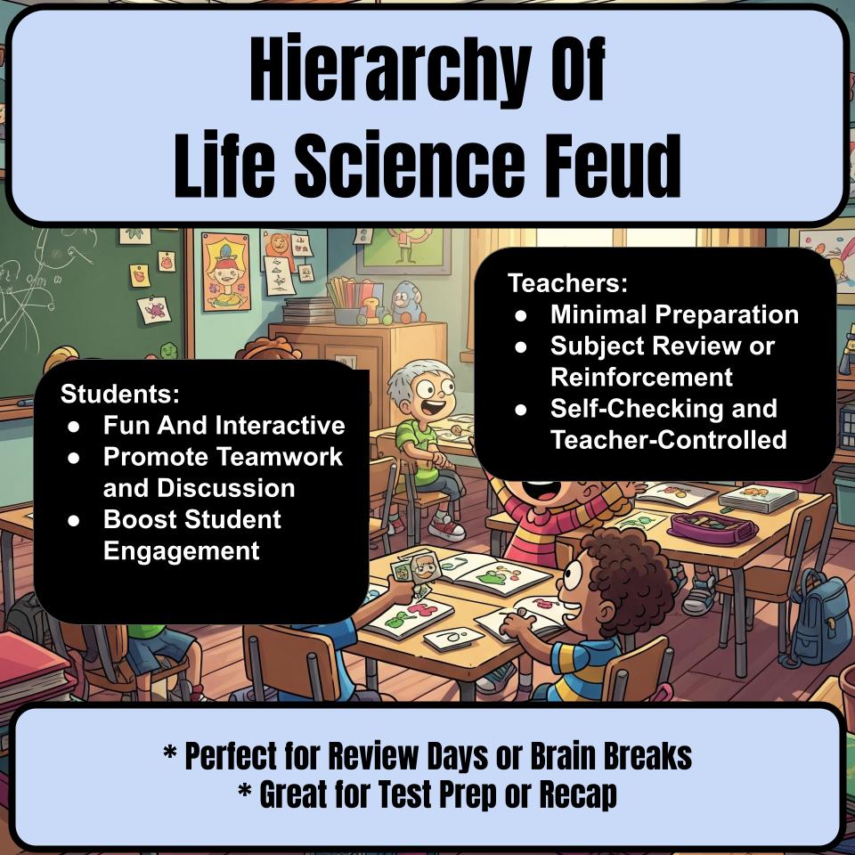 Hierarchy Of Life Science Feud Review CF0007