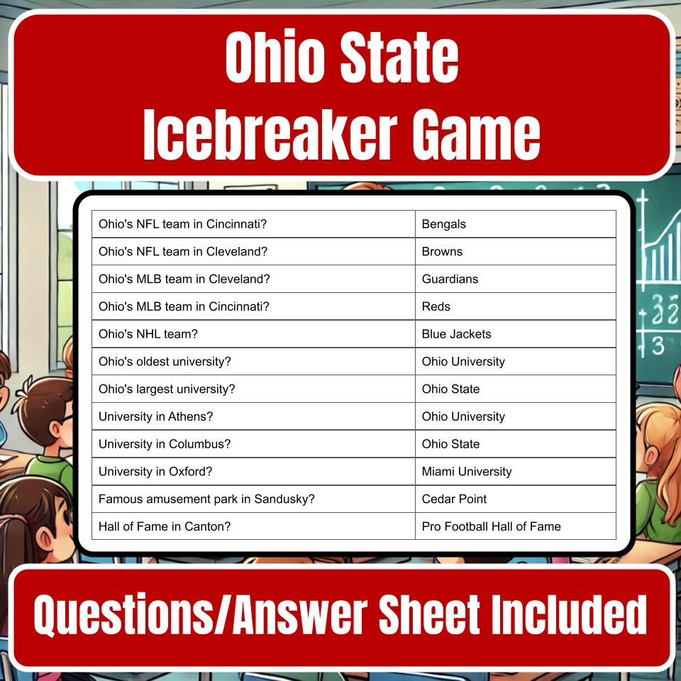 State of Ohio Jeopardy Game I0007