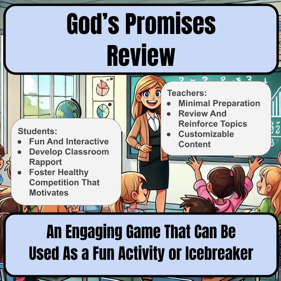Gods Promises Jeopardy Bible B0007