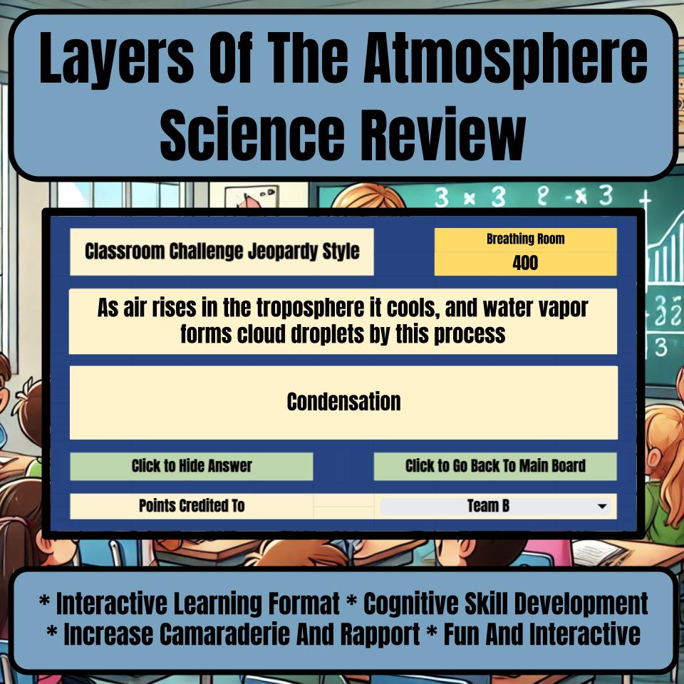 Layers Of The Atmosphere Jeopardy Science Review I0071
